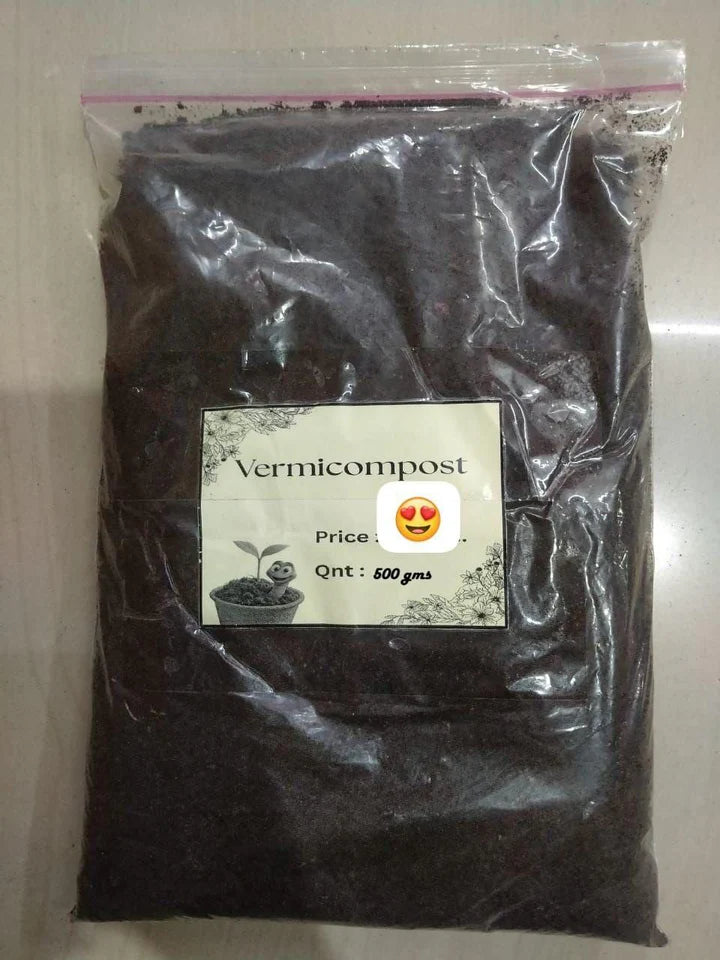 Vermicompost Fertilizer for Home garden Plants 500g
